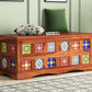 Decorated Wooden Sofa