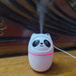 Mini Cute Panda Cool Mist Humidifier for Room Moisture