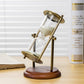 Creative Wooden Hourglass Timer 15 Minutes Desk Study Room Decoration